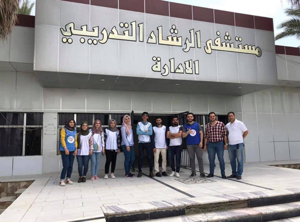 فعاليات طلبة كلية الصيدلة في جامعتنا بالتعاون مع فريق الصيدلة العراقي IPST