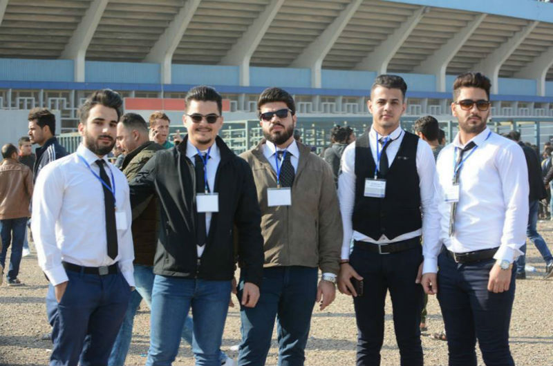 مشاركة فريق الجامعة التطوعي في كلاسكو العراق بالتعاون مع وزارة الشباب والرياضه 